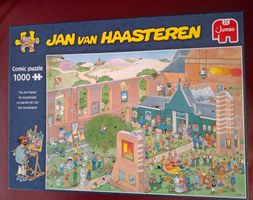 Jan van Haasteren Der Kunstmarkt Puzzle