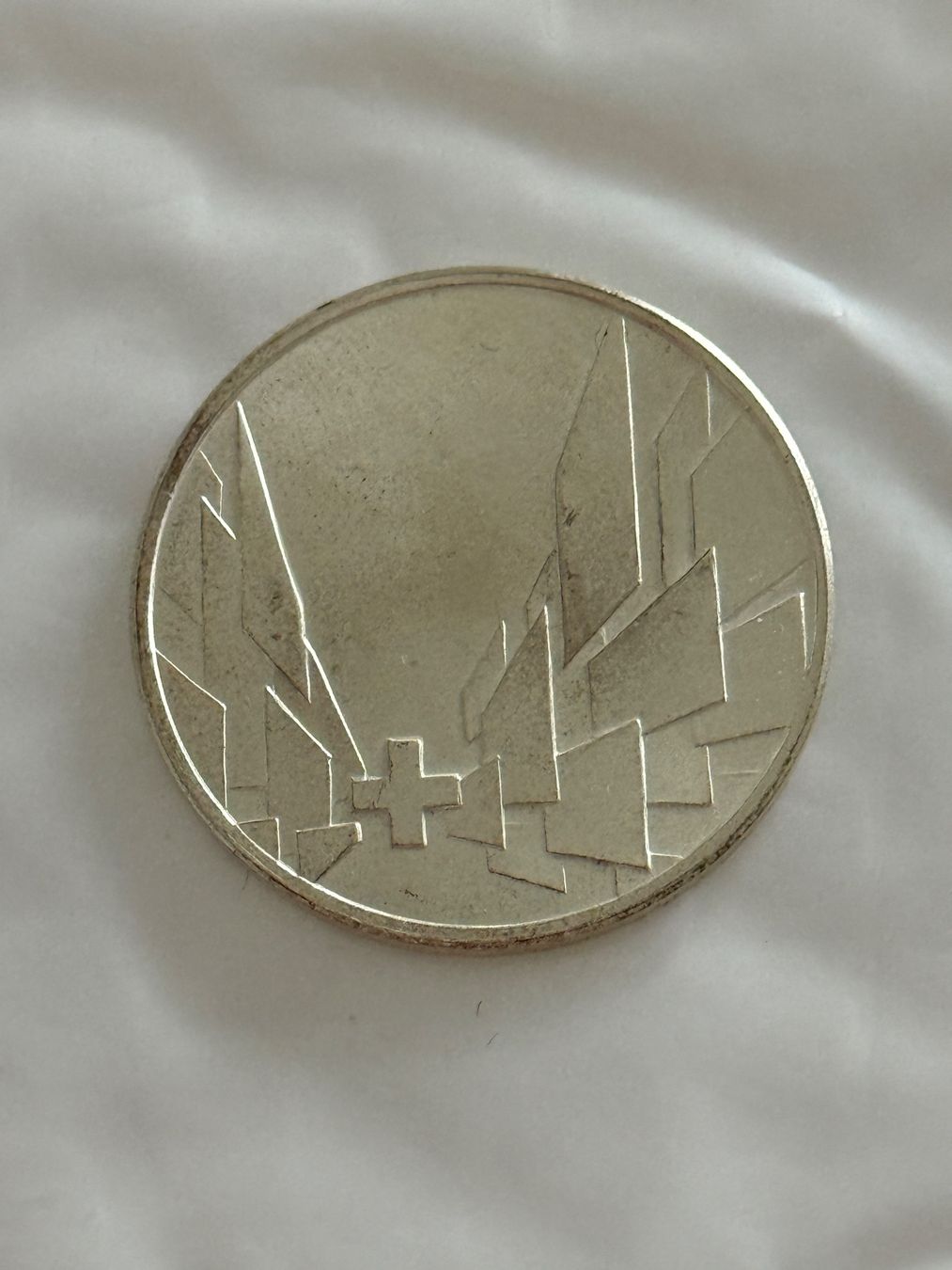 Medaillen: CH Silbermedaille Lausanne 1964 – Gebraucht aus Wallisellen von SWISS_SILVER1 1