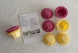Betty Bossi Fiorini Silikon Puddingförmchen  12-er Set
