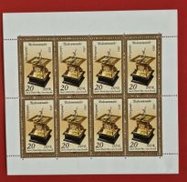 DDR TISCHSONNENUHR DRESDEN KLEINBOGEN 1983** POSTFRISCH