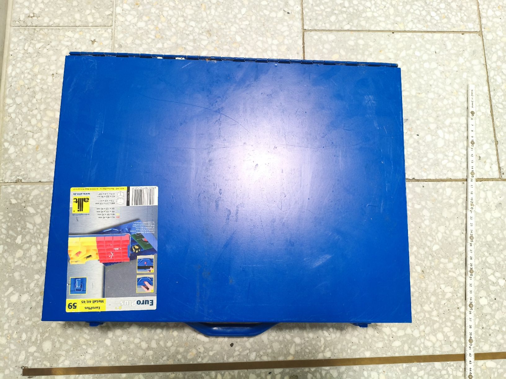 Tous les outils: Sortimentskasten 2 lagig Metall blau – D'occasion à Unterbäch VS par ricirici55