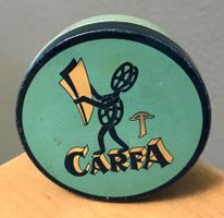 Antike Blechdose Farbband - CARFA - Remington - alt rar