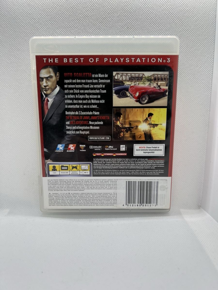 Giochi: Mafia II Essentials PS3 Spiel – Usato da Düdingen venduto da Joeymoey 2