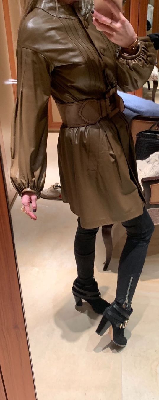 Bally Cappotti: Bally Leder Mantel – Nuovo (secondo la descrizione) da Zollikon venduto da ValeL 2