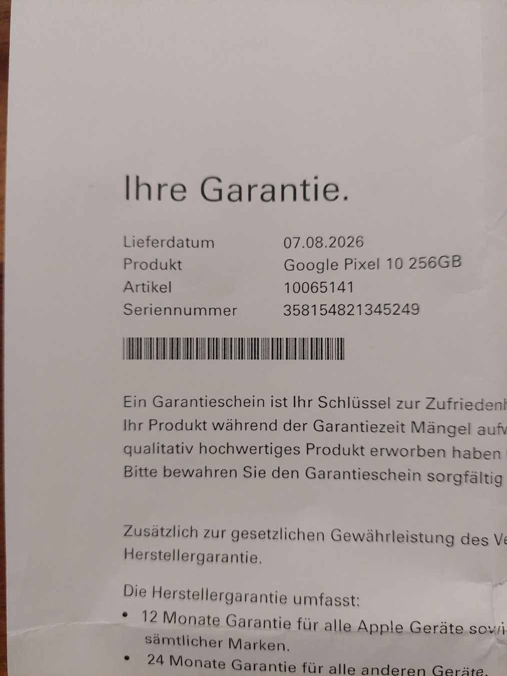 Google Telefoni cellulari / Smartphones: Smartphone Google Pix 10 – Nuovo (secondo la descrizione) da Chur venduto da Corinne3322 2