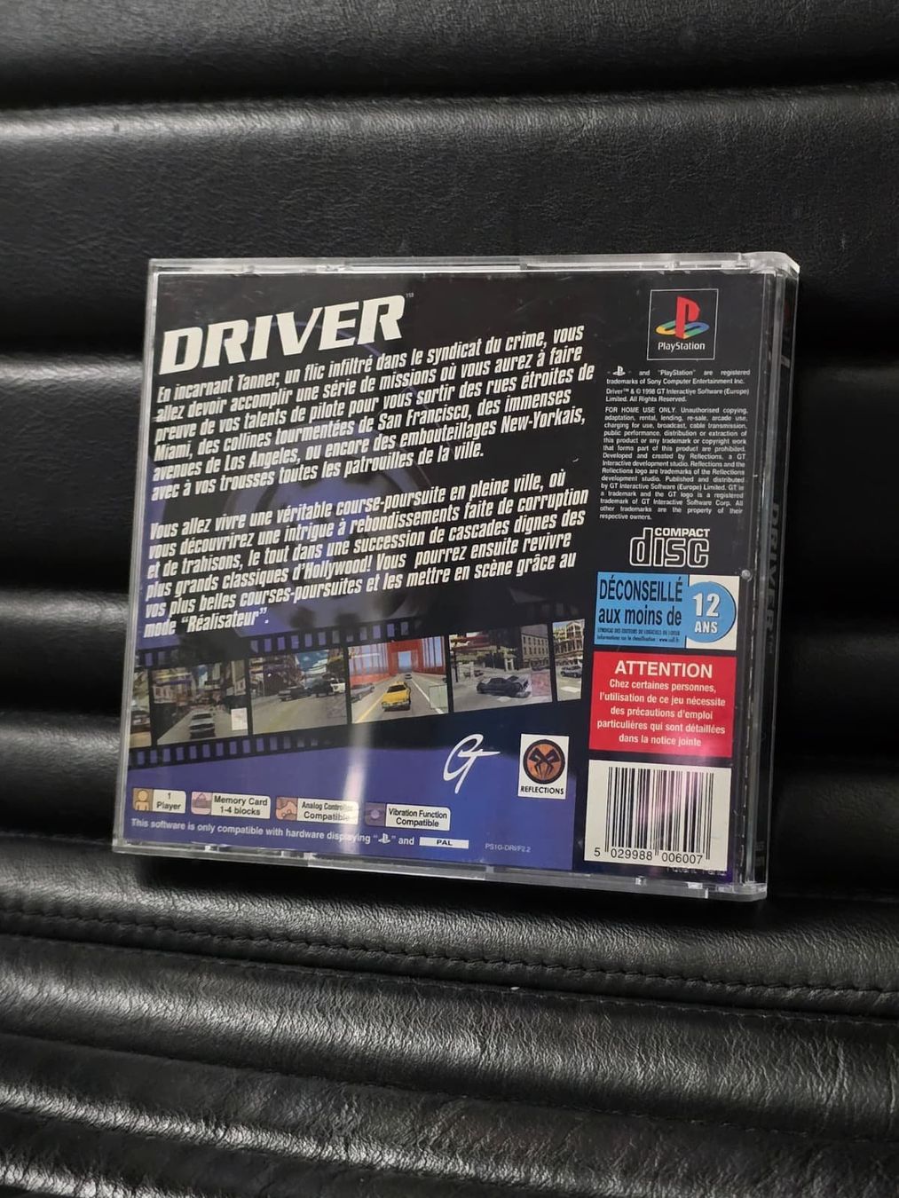 Sony Spiele: Driver PS1 PAL Platinum (CIB) – Gebraucht aus Emmen von BieteNurSo 1