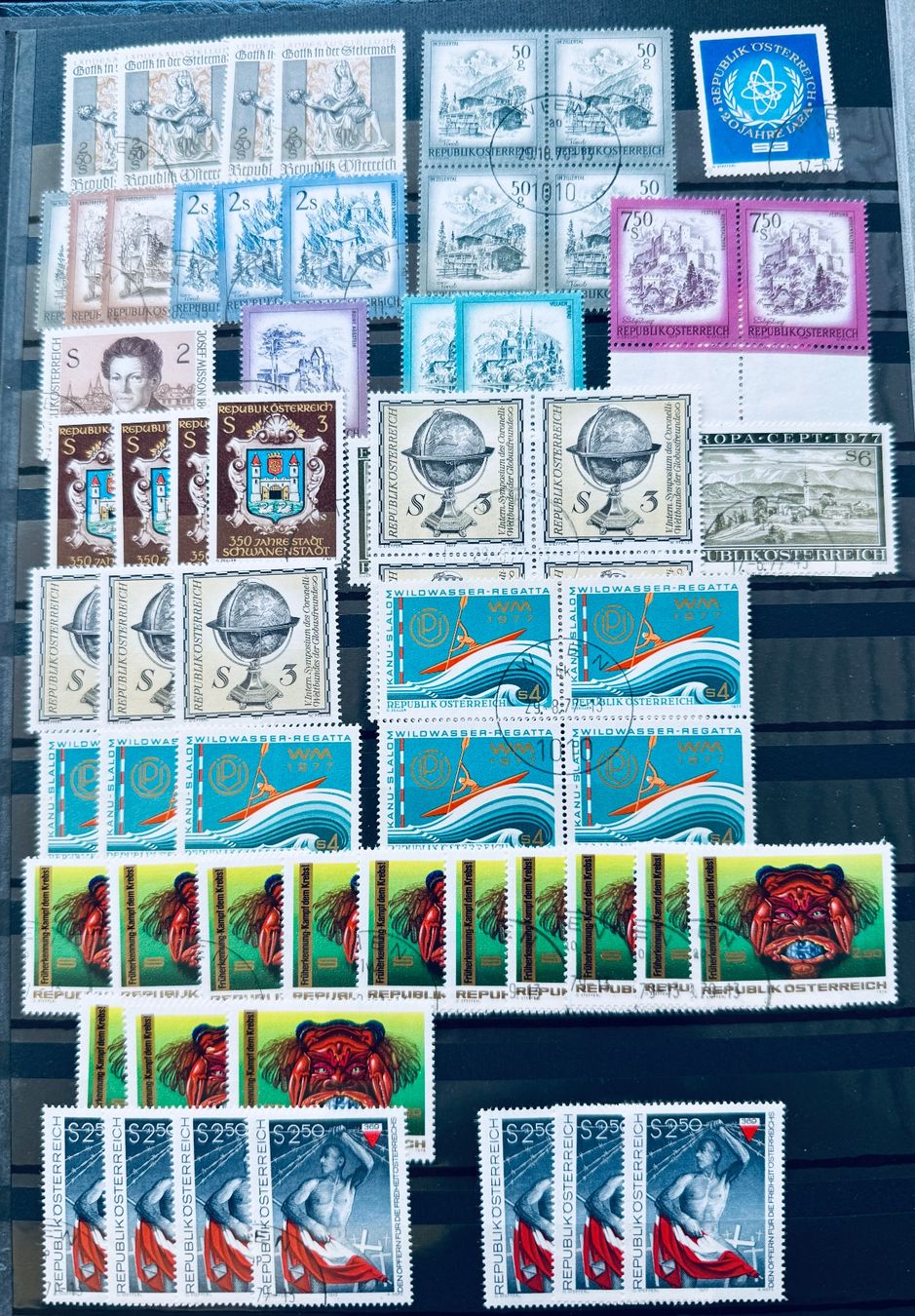 Alle Briefmarken: **Briefmarken Sammlung Republik Österreich viel Postfrisch** – Gebraucht aus Langrickenbach von MeUs74 1