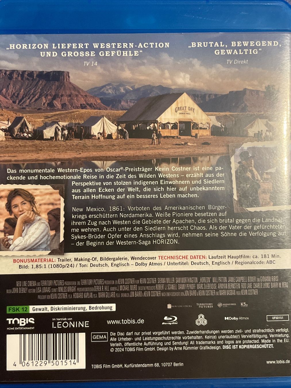 Tutti i DVDs: Horizon (2024) – Nuovo (secondo la descrizione) da Waldenburg venduto da Gonzo8 1