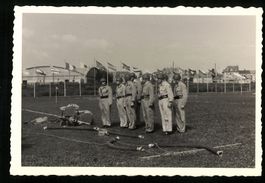 12 Fotografien Feuerwehr, Uniform, Übun