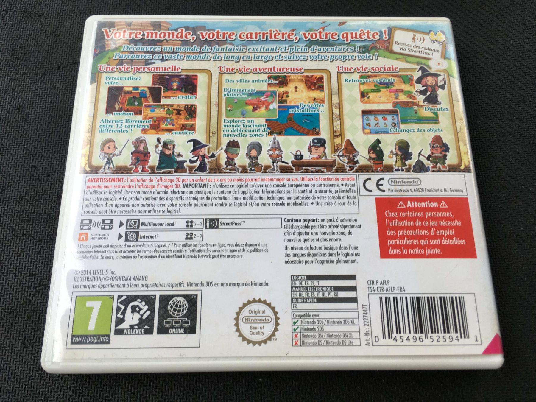 Nintendo Giochi: Fantasy Life - Nintendo 3DS – Usato da St.Gallen venduto da sjosjo 1