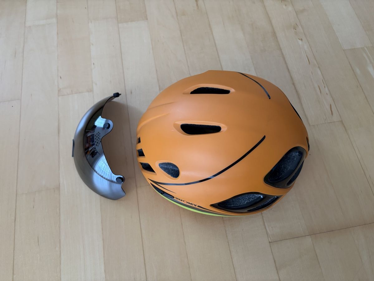 Suomy Caschi: Suomy Vision Helm mit abnehmbarem Visier – Usato da Bad Ragaz venduto da Fugu1971 2