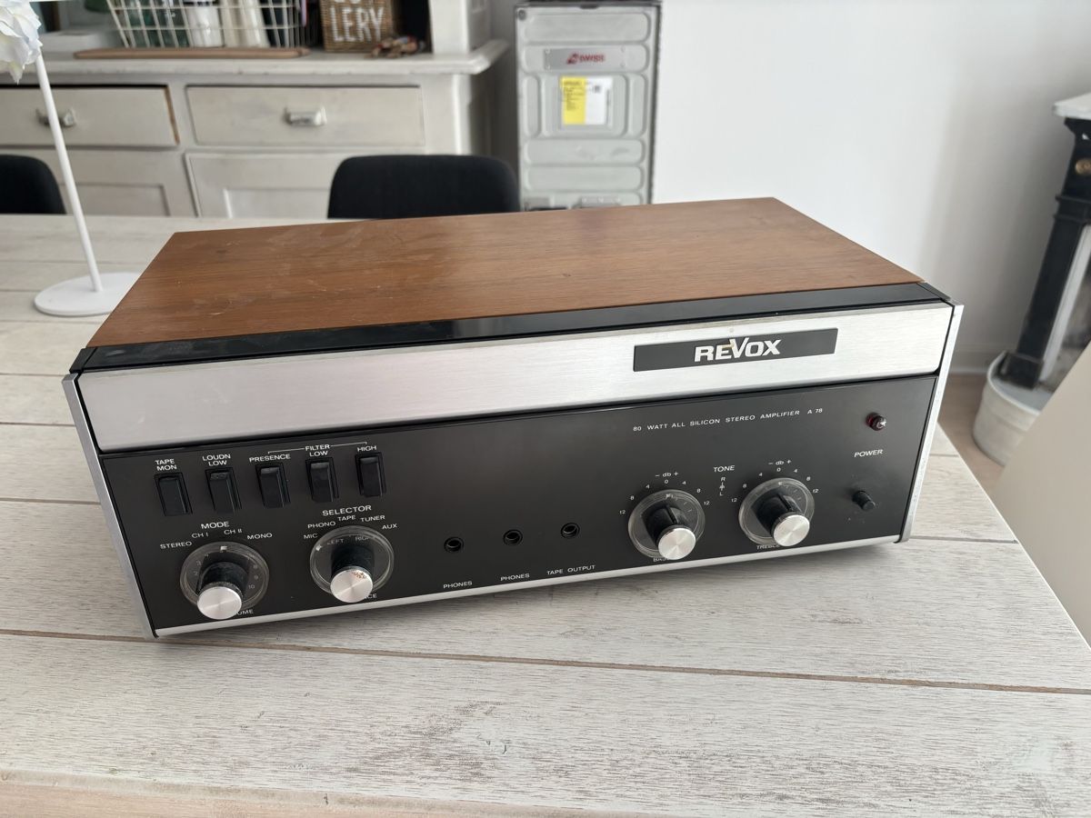 Revox Amplificatori: Amplificateur STÉRÉO REVOX – Difettoso da Prangins venduto da nic_p85l