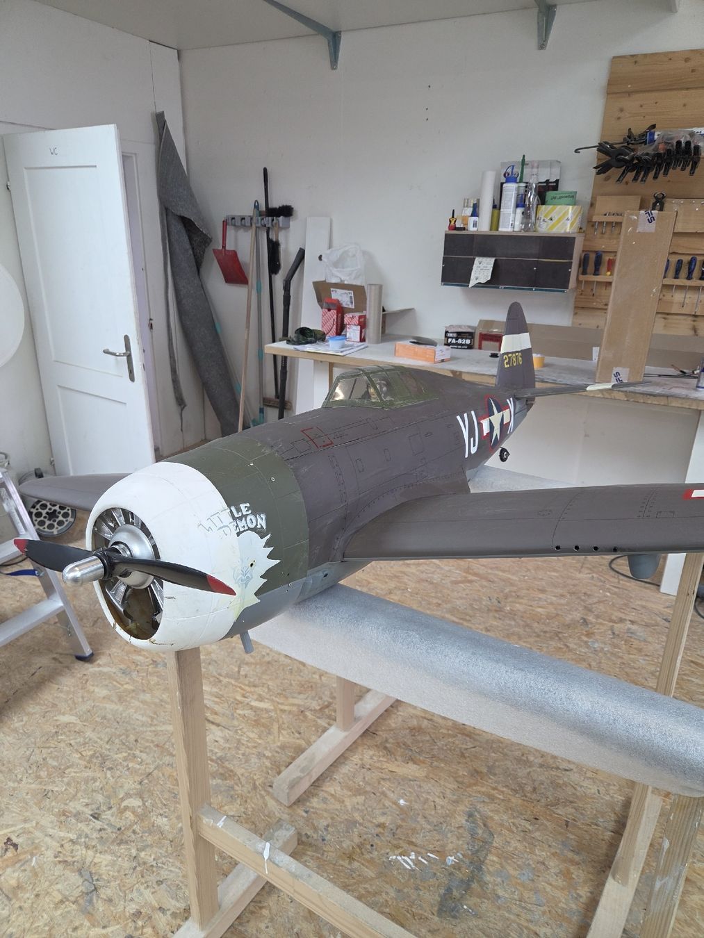 Modellismo RC: Hangar 9, P-47 flugfertig – Usato da Schötz venduto da E.Schneider 4