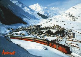 Ansichtskarte Andermatt Furka Oberalp Bahn
