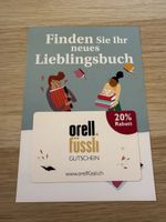 Orell Füssli voucher - 20% rabatt gutschein