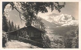 Wengen (BE) – Blick auf die Jungfrau