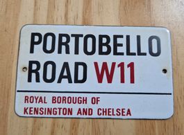 Emailschild Portobello Road W11
