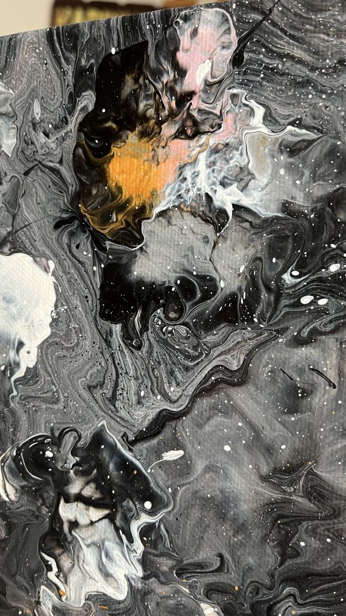Dipinti: Abstraktes Acrylbild "Galaxy" 20x60cm – Nuovo (secondo la descrizione) da Hochdorf venduto da Jasminurschel 5