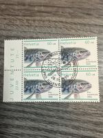 Helvetia Briefmarken Pro Juventute 1995 - Viererblock Top! (