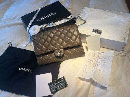 Sac Chanel matelassé cuir grainé original