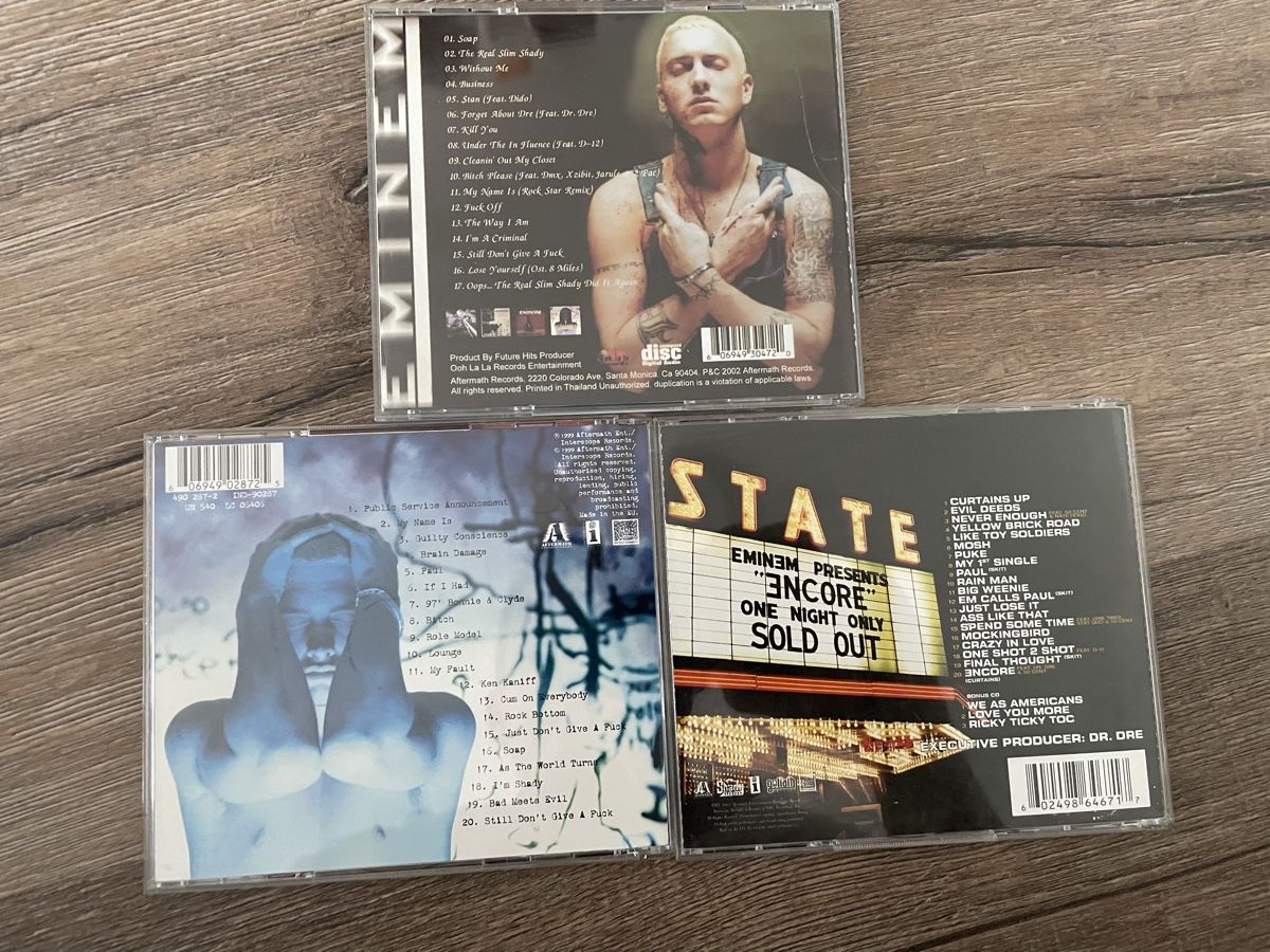 CD: 2x Eminem  – Usato da Reinach AG venduto da trigger7811 2