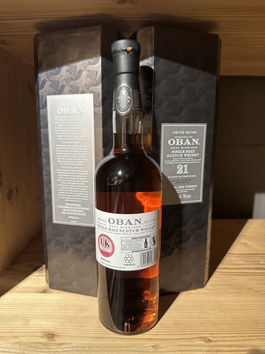 Oban Spirituosen: 2 x Oban 21 Jahre – Neu und originalverpackt aus Gossau SG von Tinu1972. 3