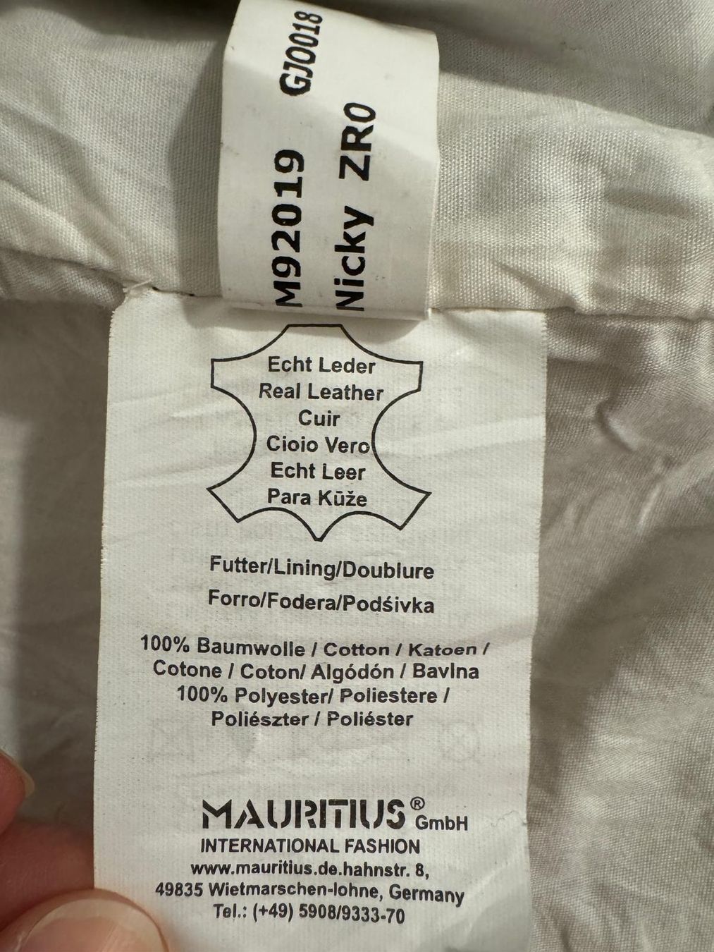 Giacche: Lederjacke Gipsy hellgrau – Usato da Sempach venduto da Dachkatze 5