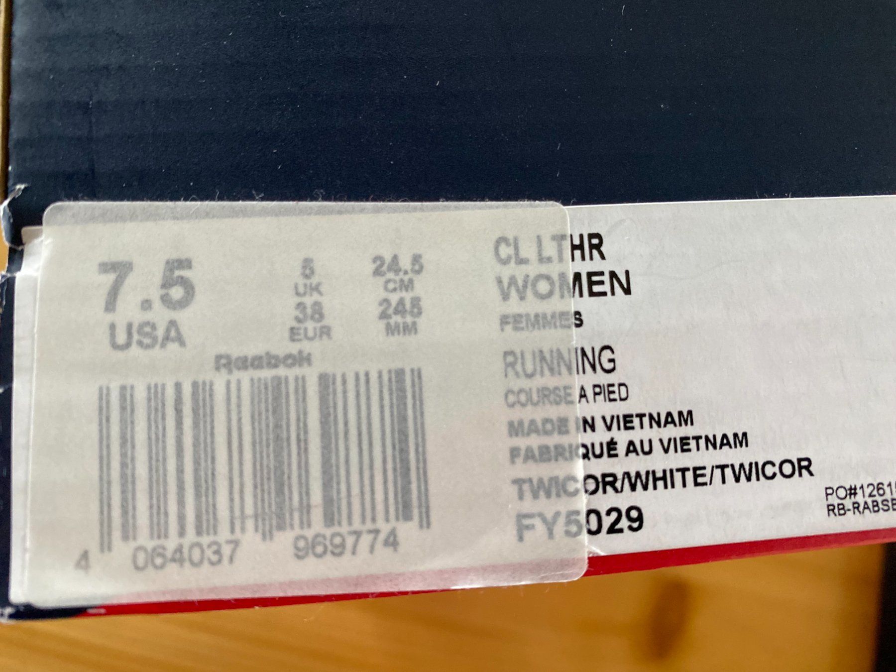 Reebok Damenschuhe: NEU Reebok Leder Turnschuhe Sneakers – Neu und originalverpackt aus Bern von lolapennt 5