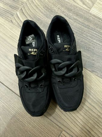 Replay Turnschuhe mit Kettendetail, Gr. 38, fast neu
