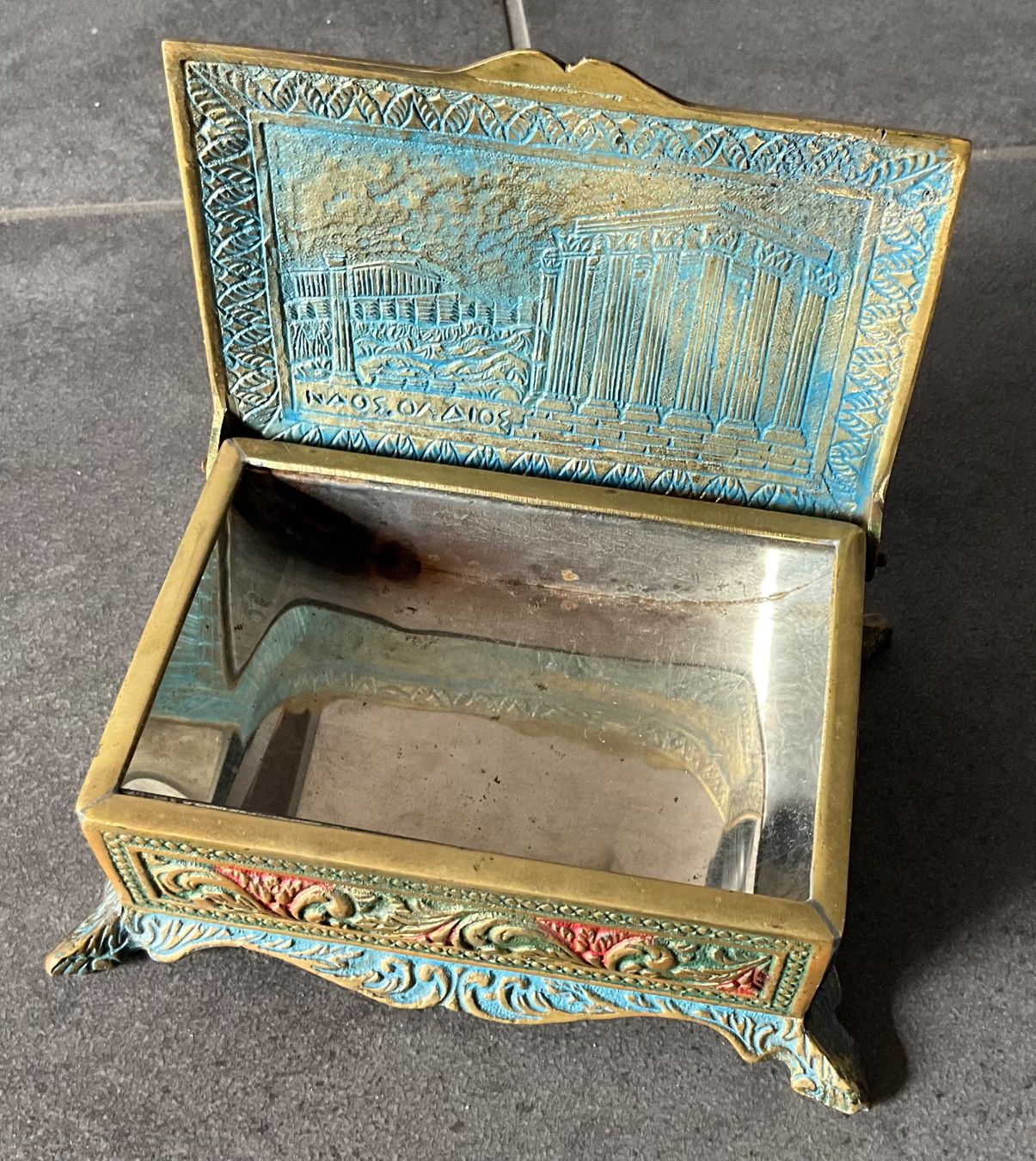 Barattoli: Zigaretten Box, Schatulle, Schachtel antik – Usato da Schaffhausen venduto da Daco5 4