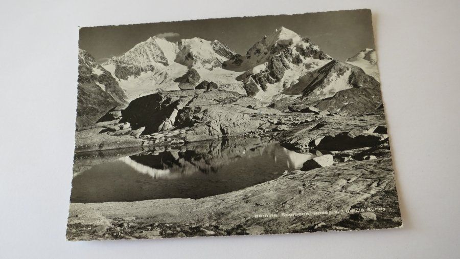 Cartoline postali: Bernina - 1959 – Usato da Jona venduto da centumprata