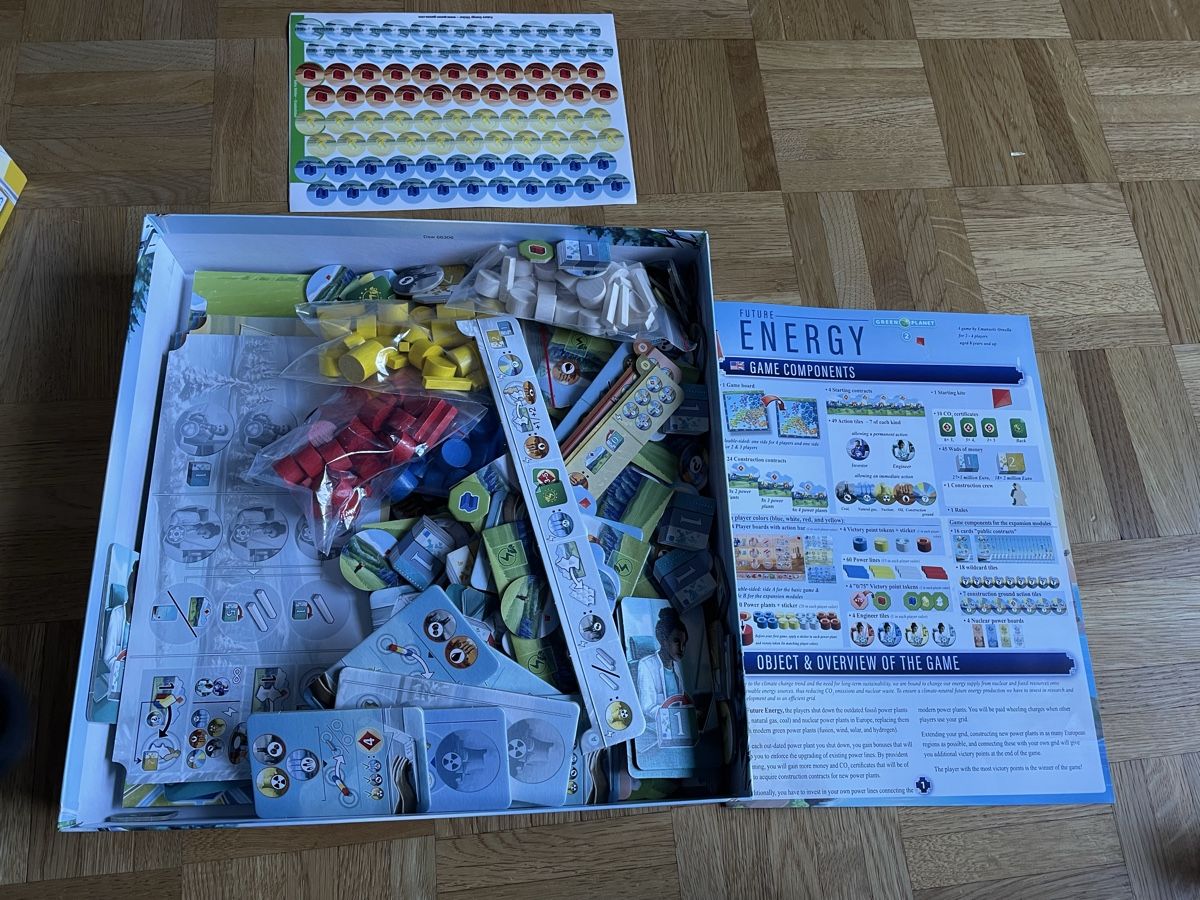 Giochi: Future Energy Brettspiel – Nuovo e nell'imballaggio originale da Davos Dorf venduto da Enzian5105 2