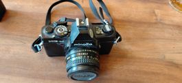 Minolta XG-SE Spiegelreflexkamera mit 50mm Objektiv Zusta...