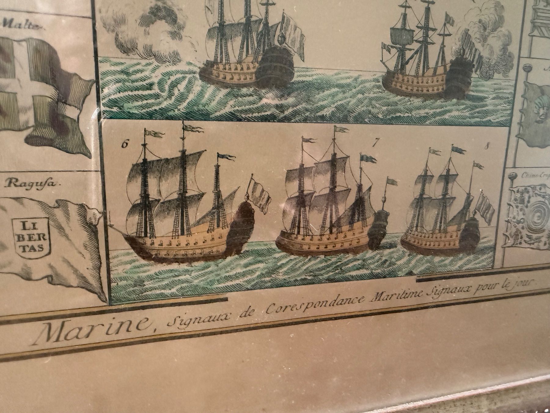 Poster & Bilder: Antike Maritime Flaggen – Gebraucht aus Ebikon von Brenodor 4