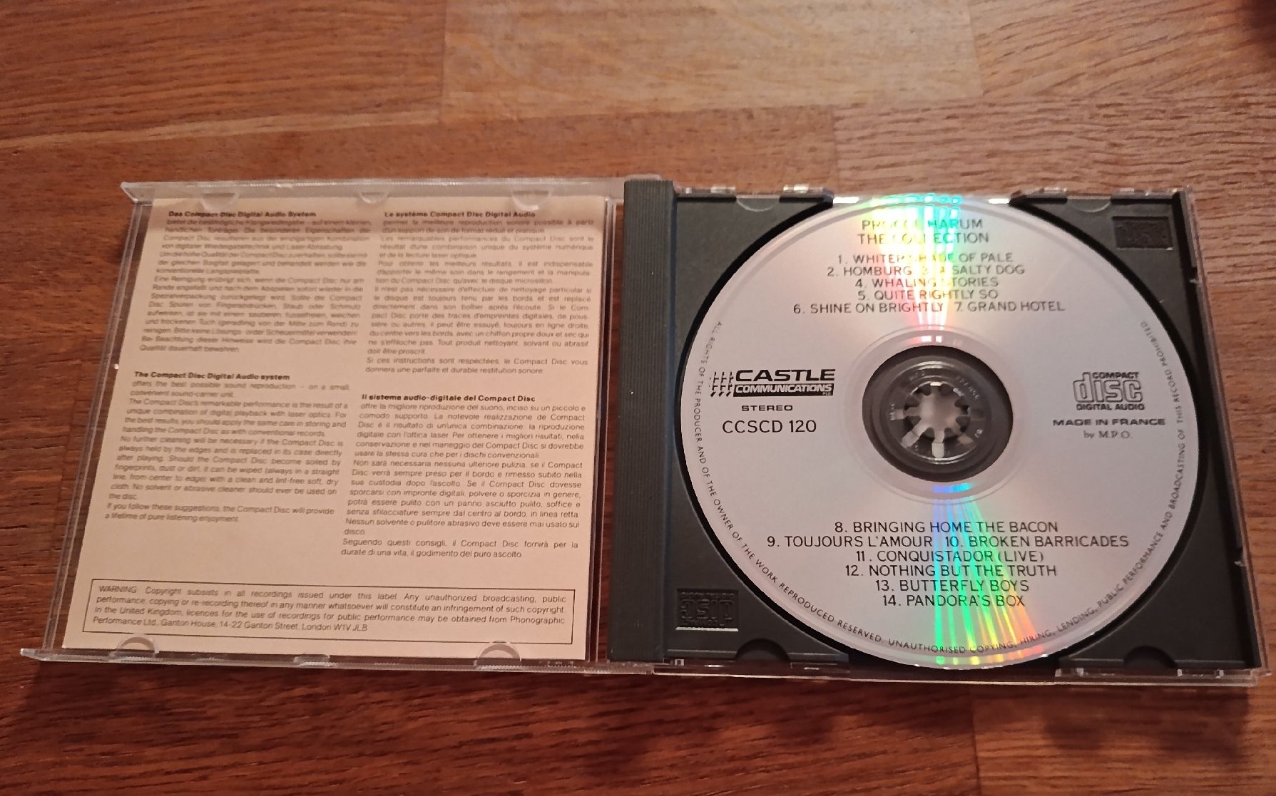 CD: CD Procol Harum The Collection gebraucht – Usato da Goldach venduto da Donpancho 1