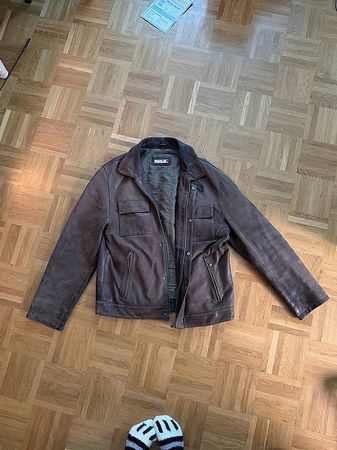 Tiffosi Denim Lederjacke gr L