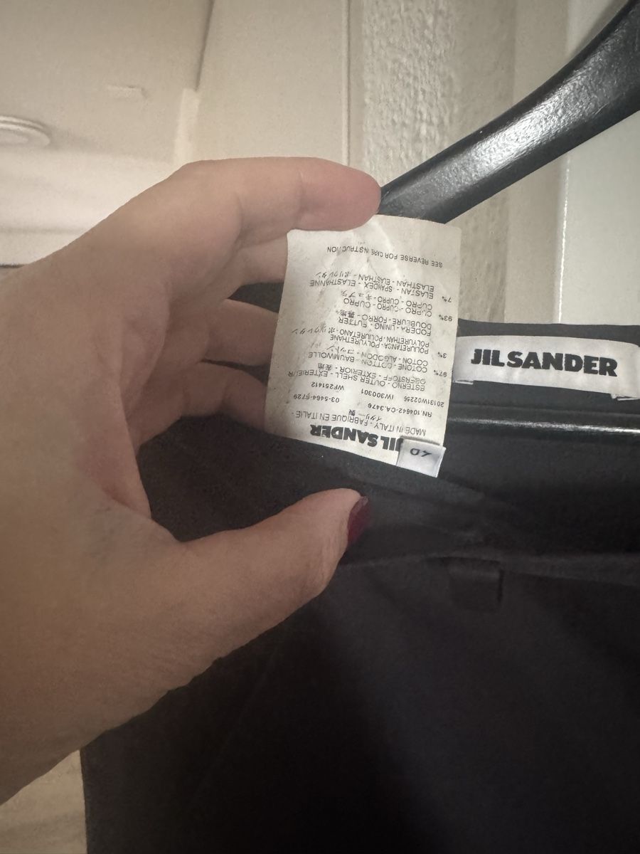 Jil Sander Pantaloni: Jil Sander Hose – Usato da zürich venduto da dalia06 4