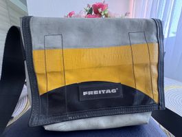 Sac bandoulière FREITAG gris/jaune occasion