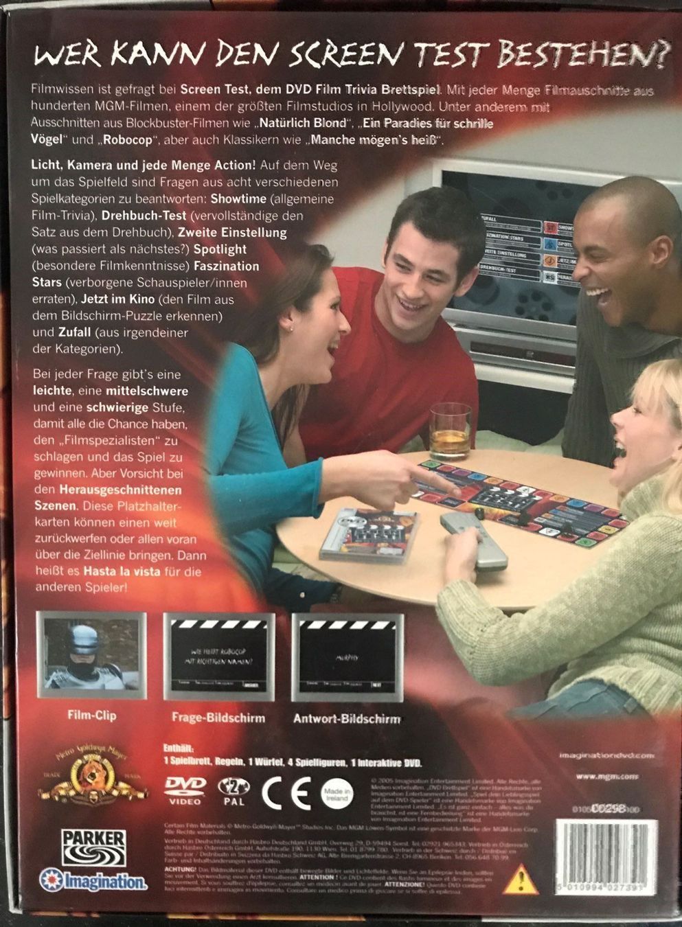 Spiele: Screen Test, interaktives Kultspiel - DVD Brettspiel – Gebraucht aus Niederweningen von baghirac 2