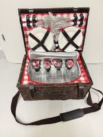Picknickkorb mit Kühlfach für 4 Personen neuwertig