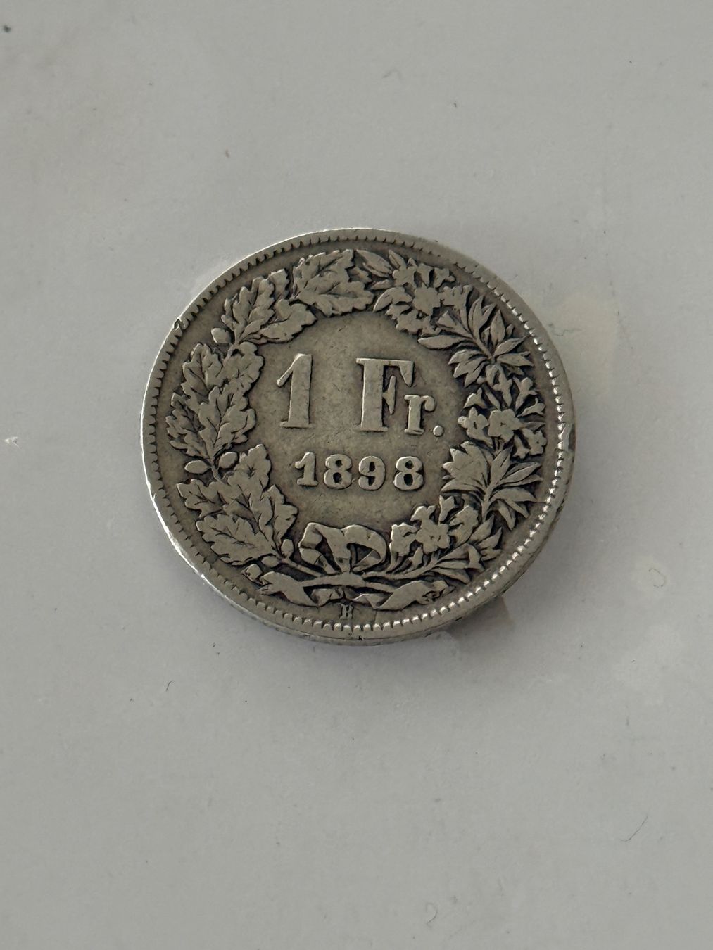 Tutti le monete: 1 Franken 1898  Rar – Usato da Wallisellen venduto da SWISS_SILVER1