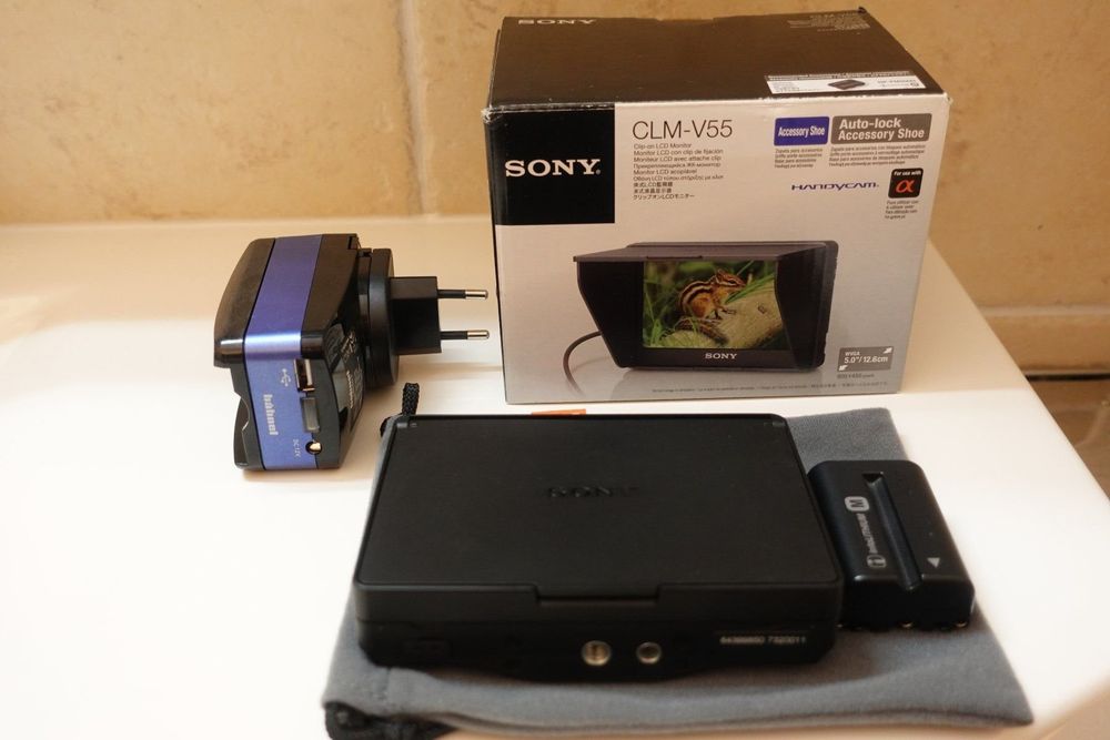 Sony Alpha CLM-V55, 5" HDMI LCD Kamera-Monitor | Kaufen auf Ricardo
