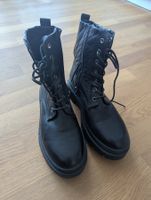 Schwarze Winter Boots, neuwertig, Grösse 40