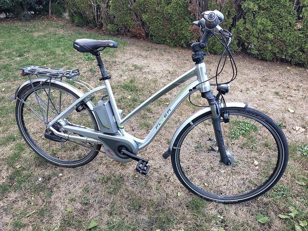 Biciclette: Flyer C8, silber, Jhrg. 2014 – Usato da Rüti ZH venduto da bernina07 2