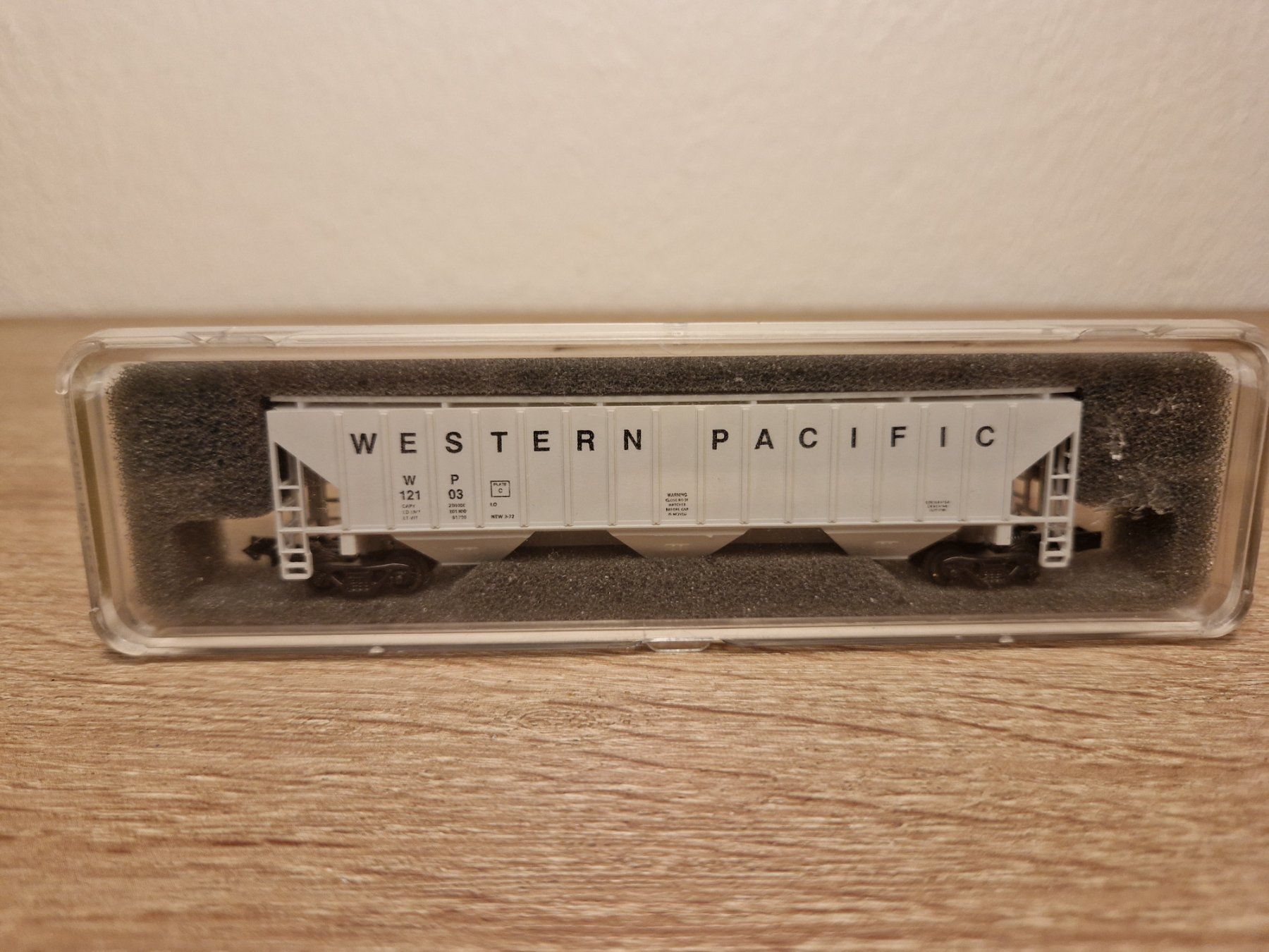 Modellini di ferrovie: Precision Masters N 1531 Güterwagen Western Pacific – Usato da St-Aubin-Sauges venduto da tantome 3