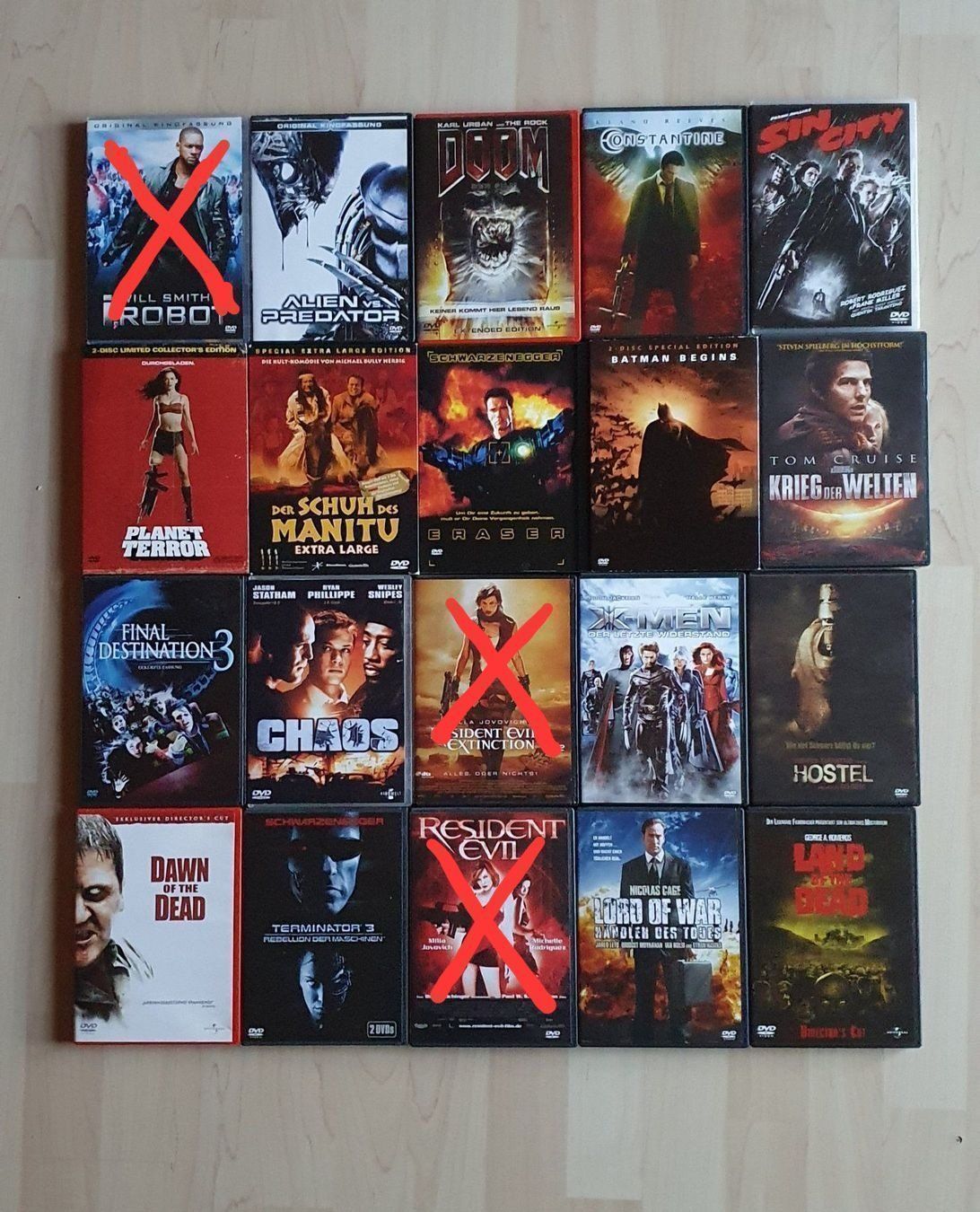 Tutti i DVDs: Verschiedene DVD Filme – Usato da Grabs venduto da wiRD27rs