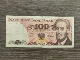 Polen 100 Zlotych 1975, rar !!!!!