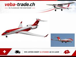 Business Jet J-65 - rot, Spw 1030mm, PNP-Set, XFLY-Model