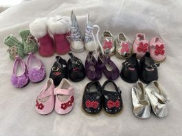 Lot Puppenschuhe NEU 