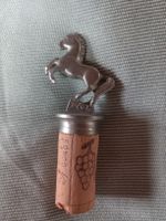 Zinn _Flaschen Flaschenverschluss_ Pferd Korkenverschluss